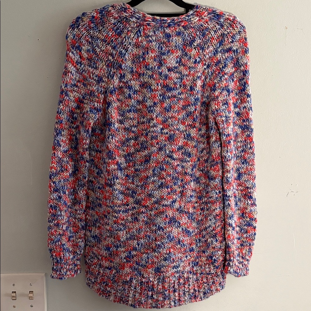 Lou and gray for loft Multicolor Knit Women's wool Sweater S - Picture 4 of 7